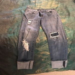 Kut from Kloth Cameron Straight Leg Capri Jeans